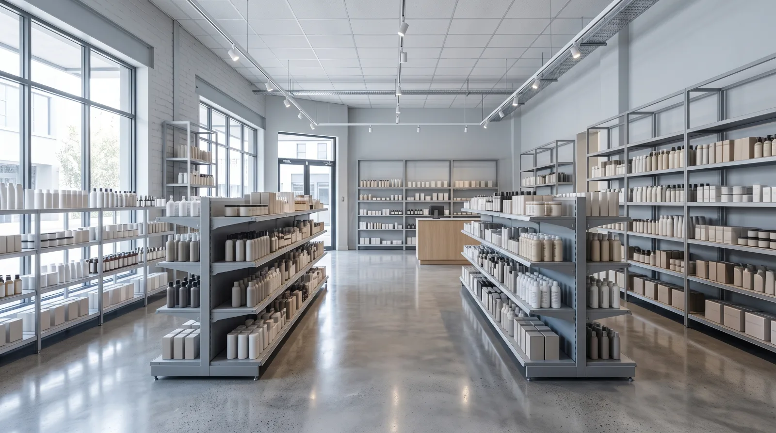 A retail store interior